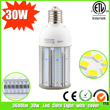 IP60 Energy Saving E27 30W LED Corn Bulb E40 for Garage
